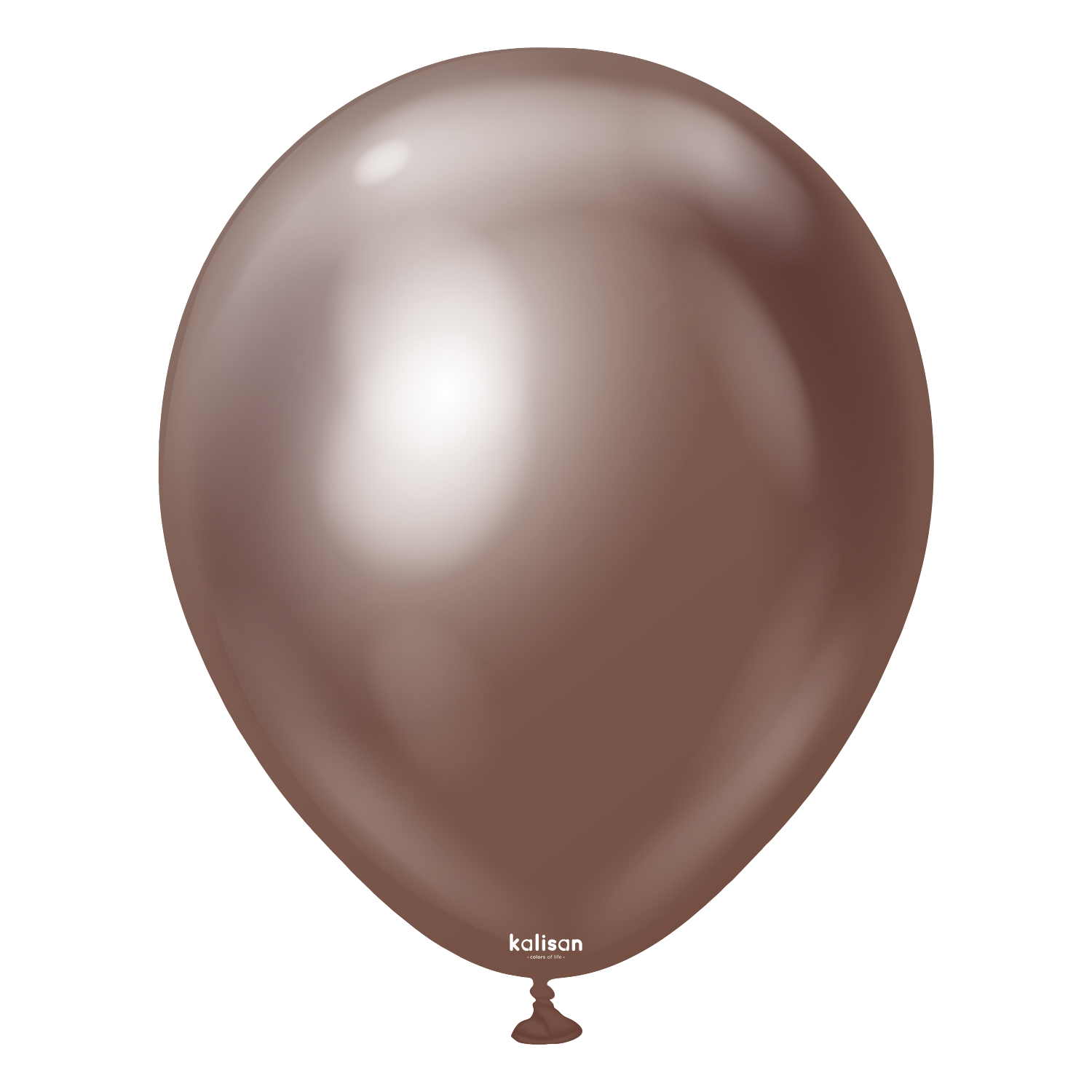 kalisan-mirror-colors-luftballon-mirror-chocolate-metallic-braun image 1