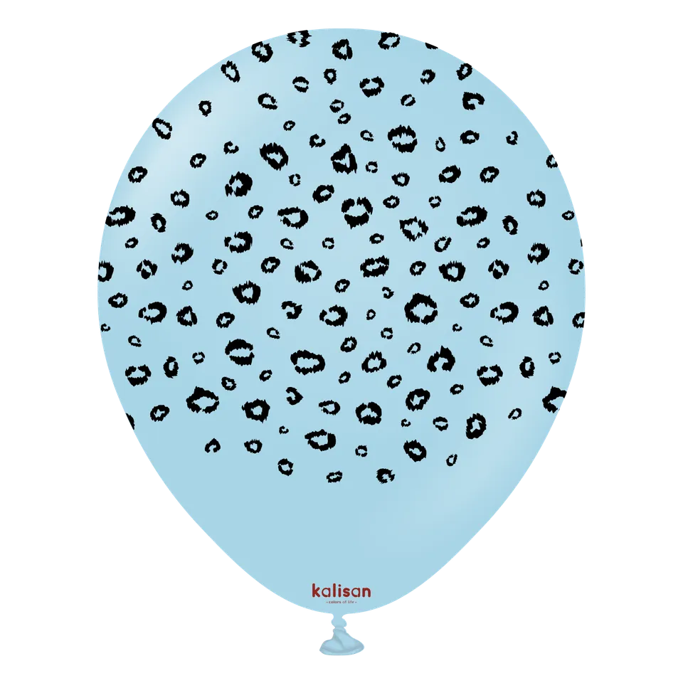 kalisan-safari-leopard-macaron-blue-ballons-12-zoll-25-st-ck image 1