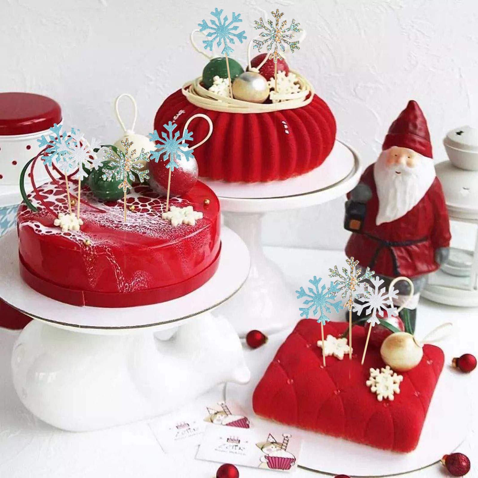 howaf-schneeflocken-tortendeko-frozen-topper-30-st-ck image 6