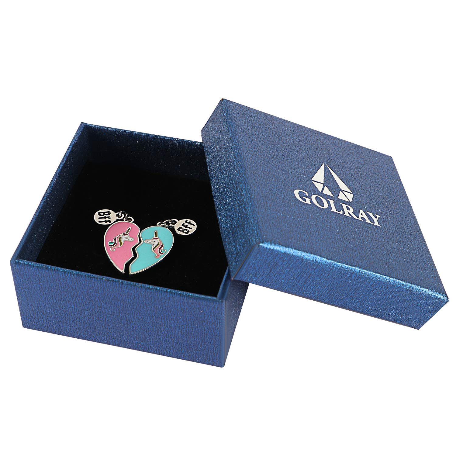 tacobear-freundschaftskette-einhorn-bff-herz-2tlg-rosa-blau image 6