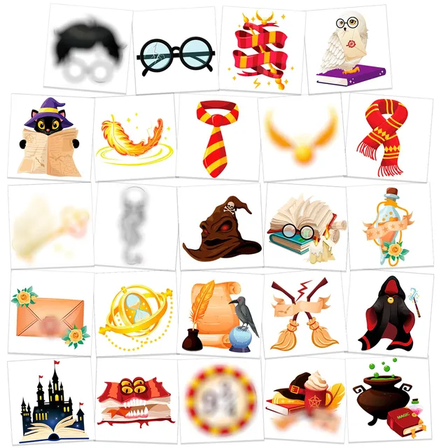 howaf-zauberer-tattoos-tempor-r-48-stk-kinder-mitgebsel image 1