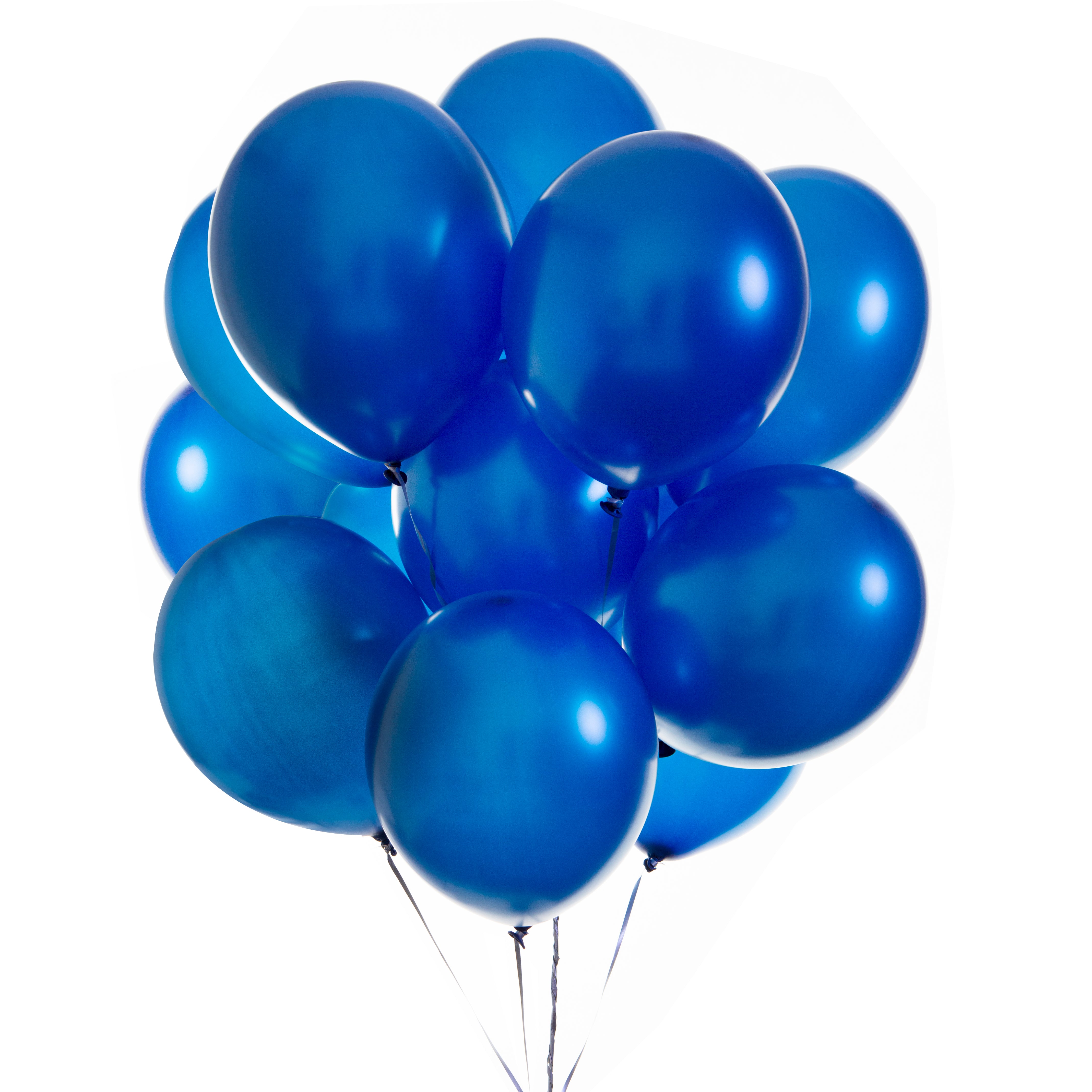 green-paw-metallic-balloons-luftballons-blau-25-st-ck-helium image 5