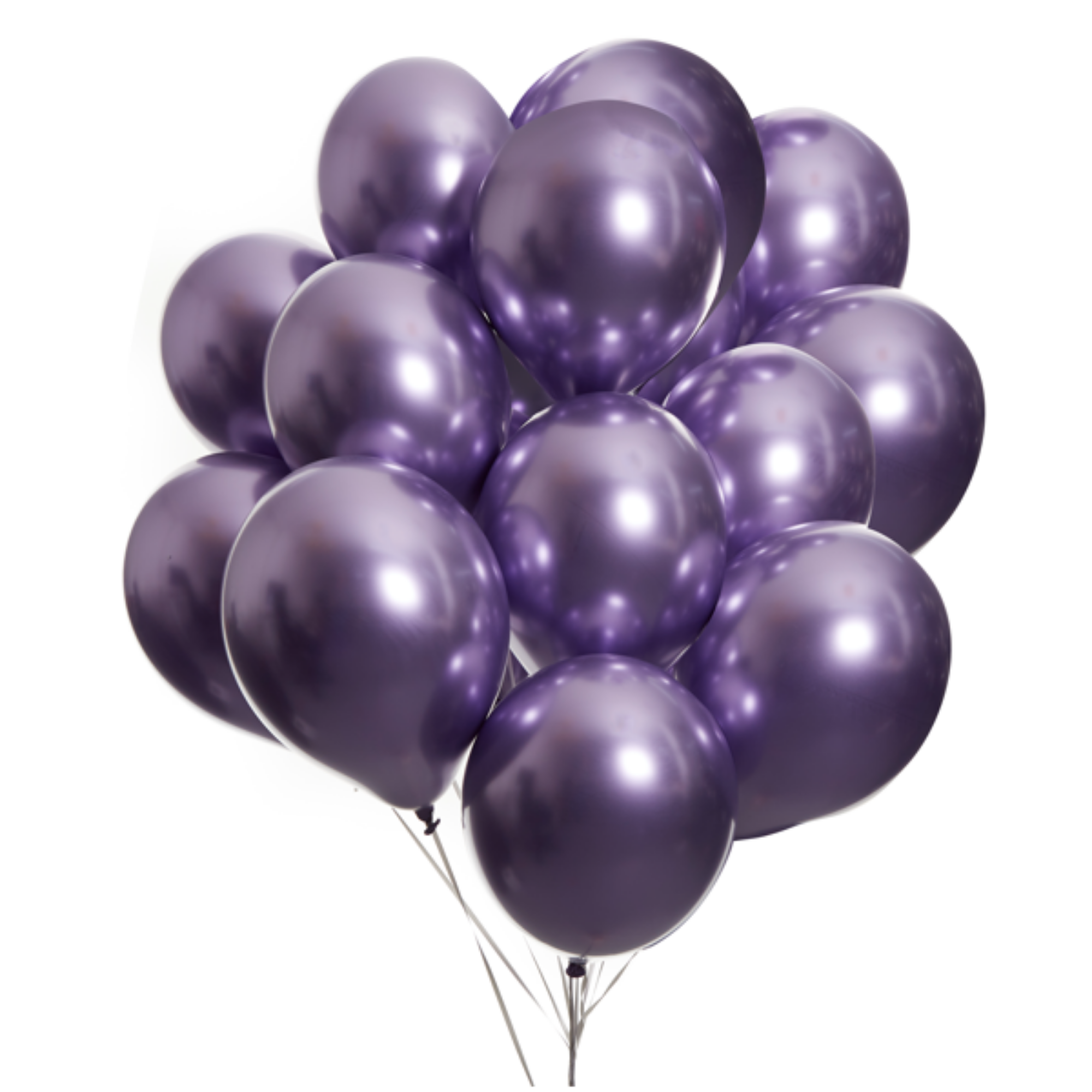 green-paw-glossy-balloons-luftballons-lila-50-st-ck-gl-nzend image 5
