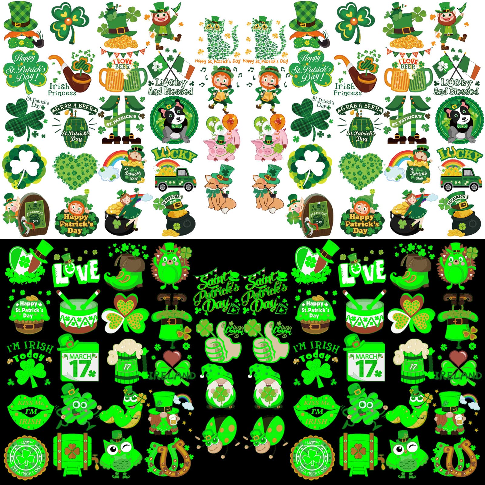 howaf-st-patricks-day-tattoos-leuchtend-96-st-ck image 2