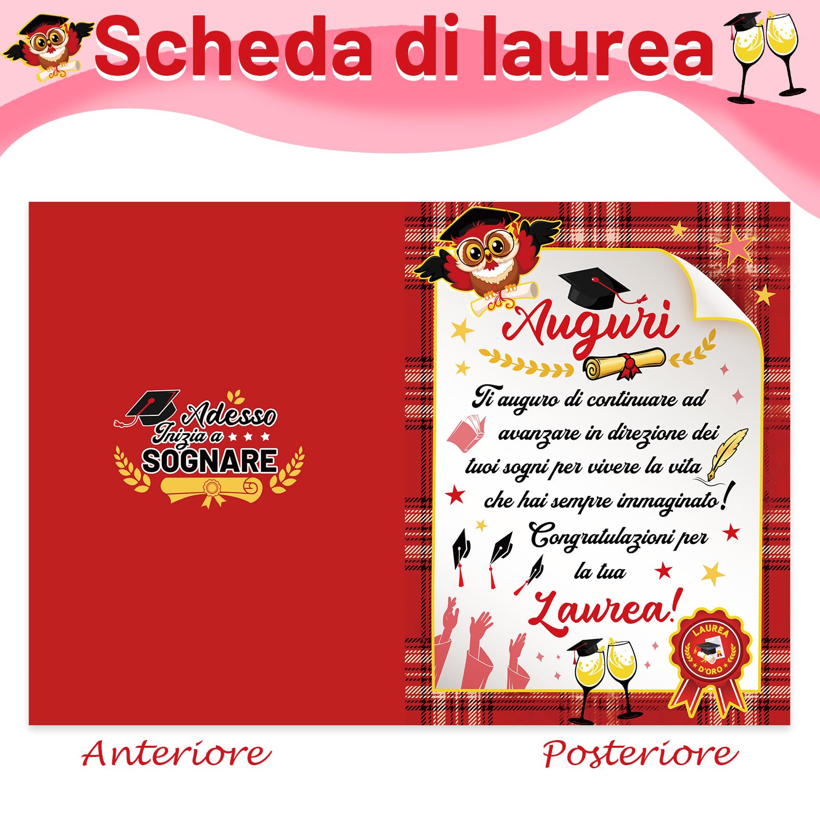 howaf-graduation-card-abschlusskarte-mit-umschlag-anh-nger image 3