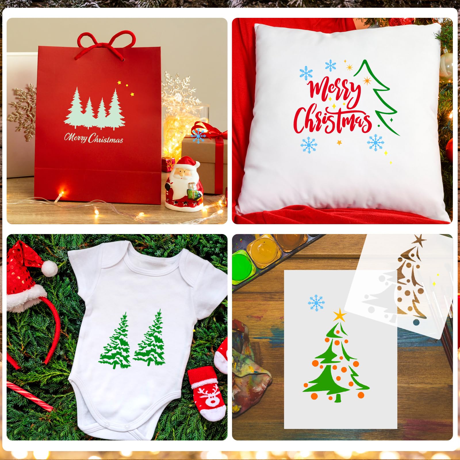 howaf-tannenbaum-schablonen-16er-15cm-wiederverwendbar-diy image 7