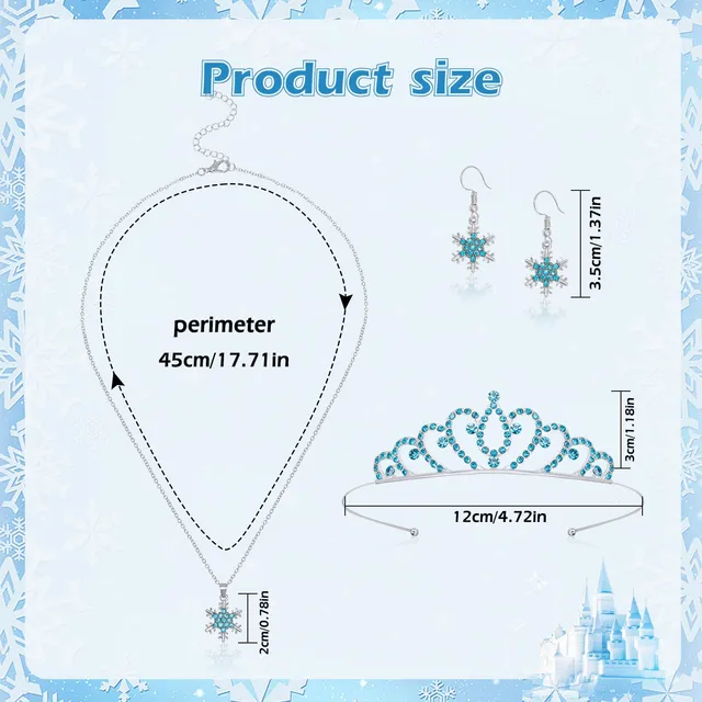 howaf-elsa-kost-m-damen-prinzessin-krone-handschuhe-schmuck-set image 1