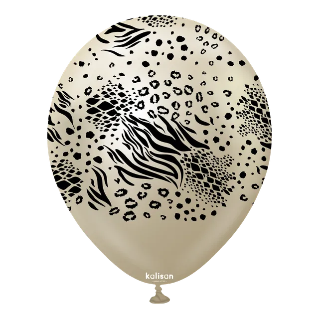 kalisan-safari-theme-mutant-luftballon-mirror-white-gold-12-25-st-ck image 1
