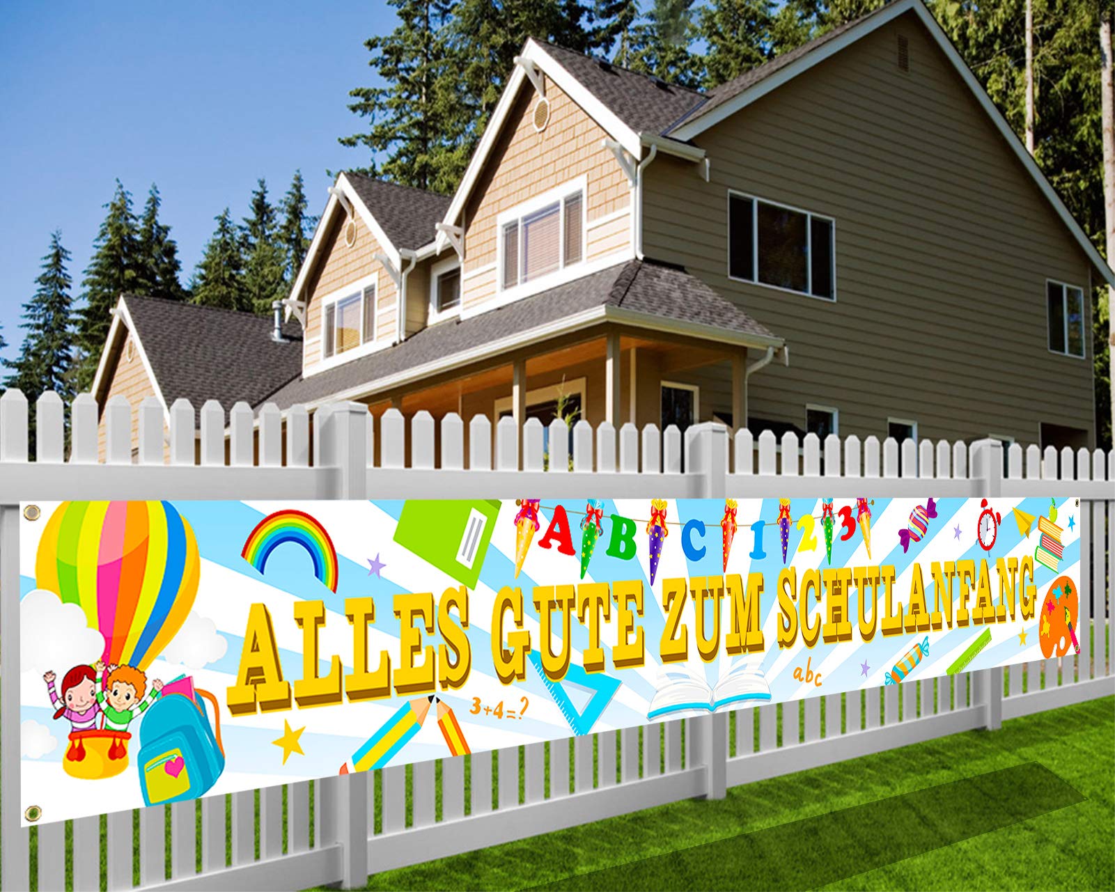 howaf-alles-gute-zum-schulanfang-banner-stoff-270x35cm image 1