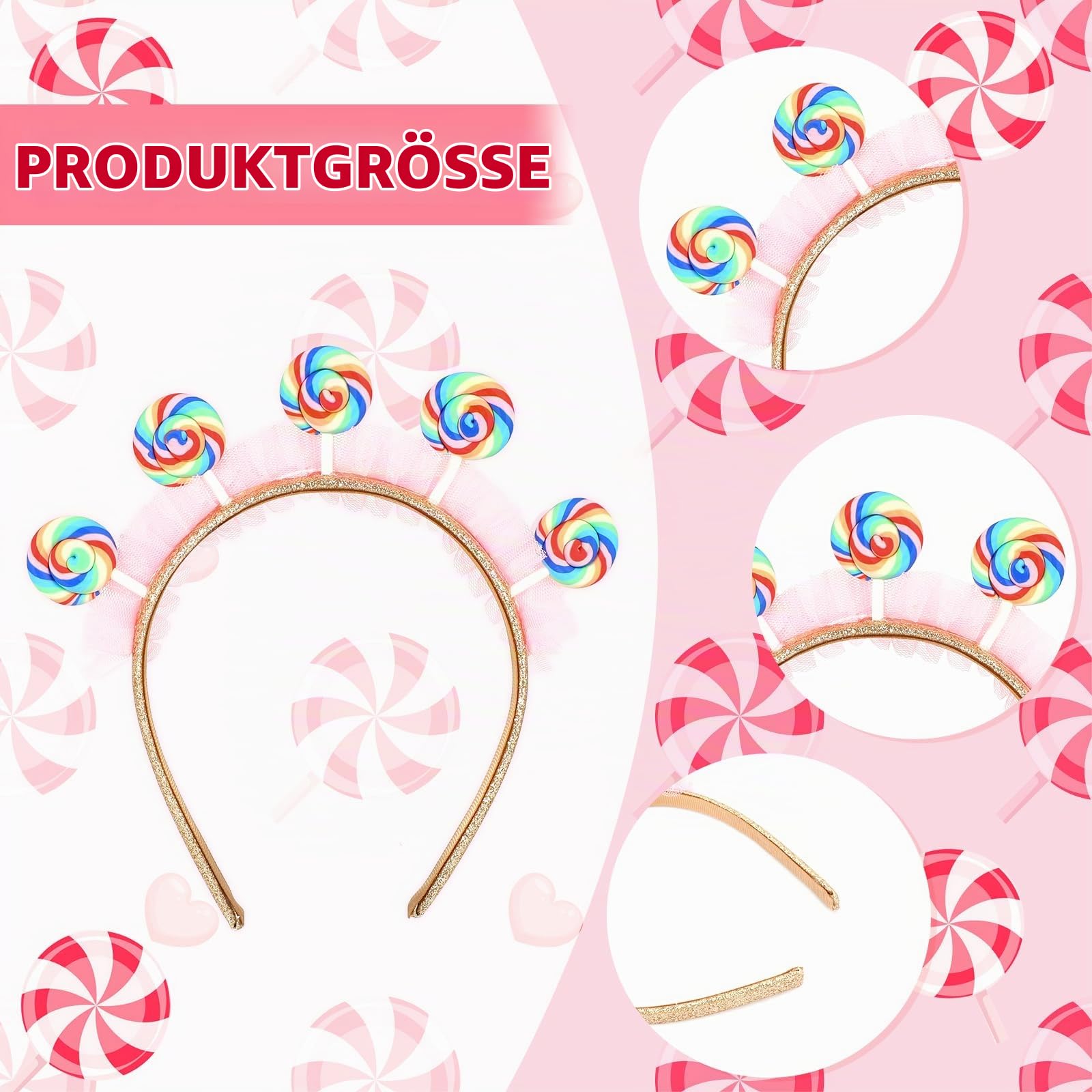howaf-temporary-tattoos-lollipop-kost-m-set-candy-bunt image 2