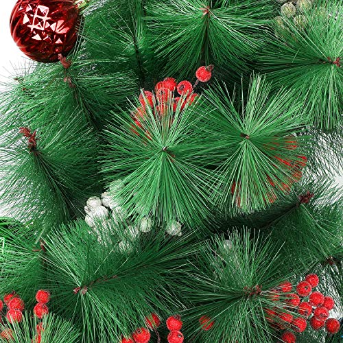howaf-weihnachten-beeren-rot-gold-silber-240-st-ck-deko image 7