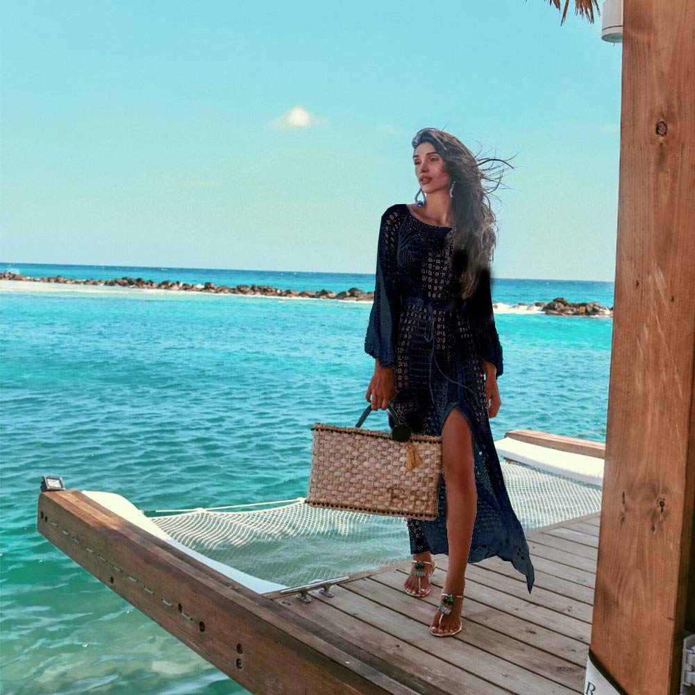 tacobear-beach-cover-up-strandkleid-damen-schwarz-lang image 2