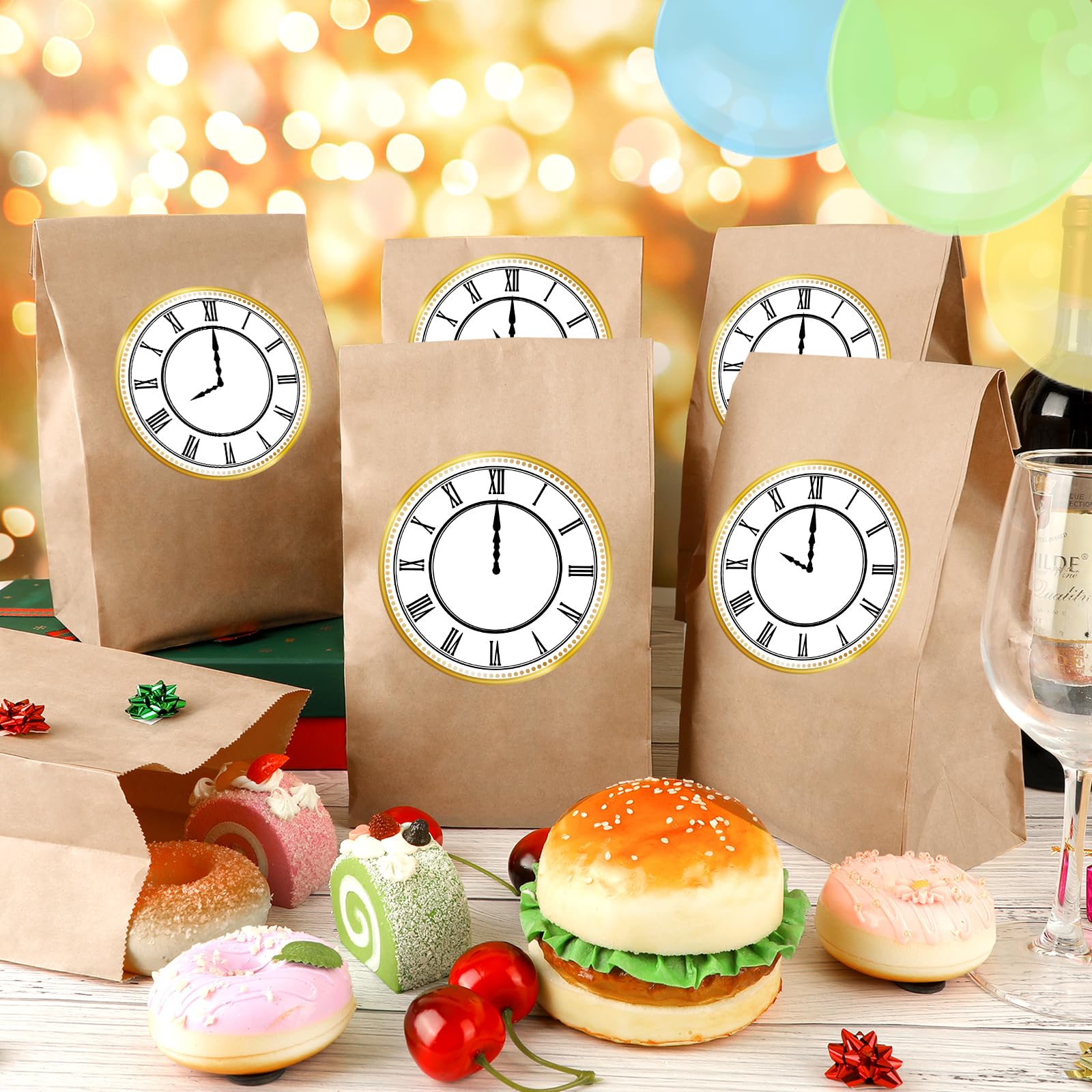 howaf-silvester-countdown-t-ten-6er-kraftpapiert-ten-mit-aufkleber image 3