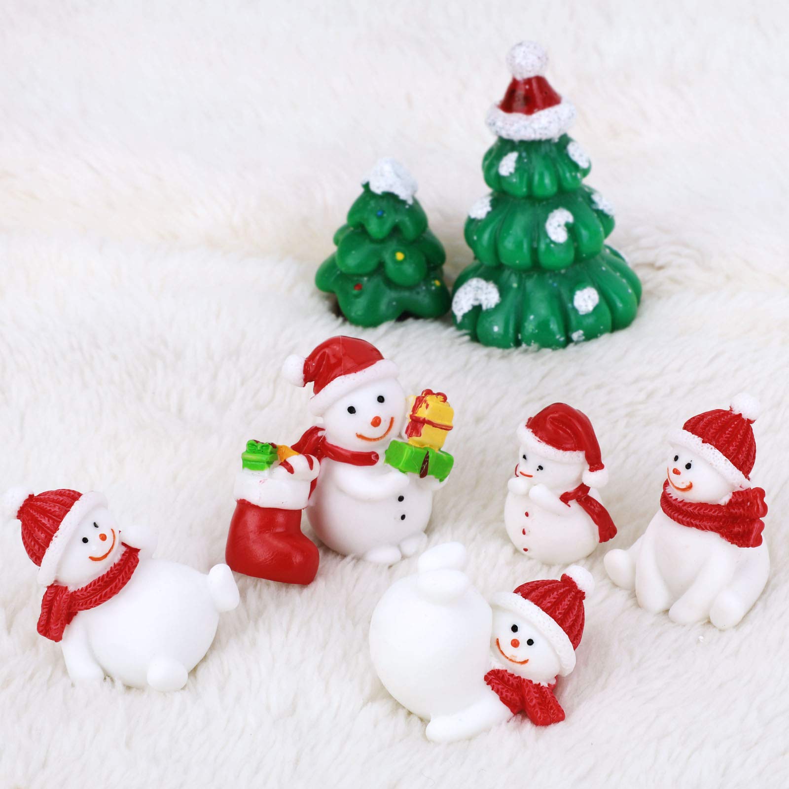 howaf-weihnachts-mini-figuren-harz-14-st-ck-deko-set image 6