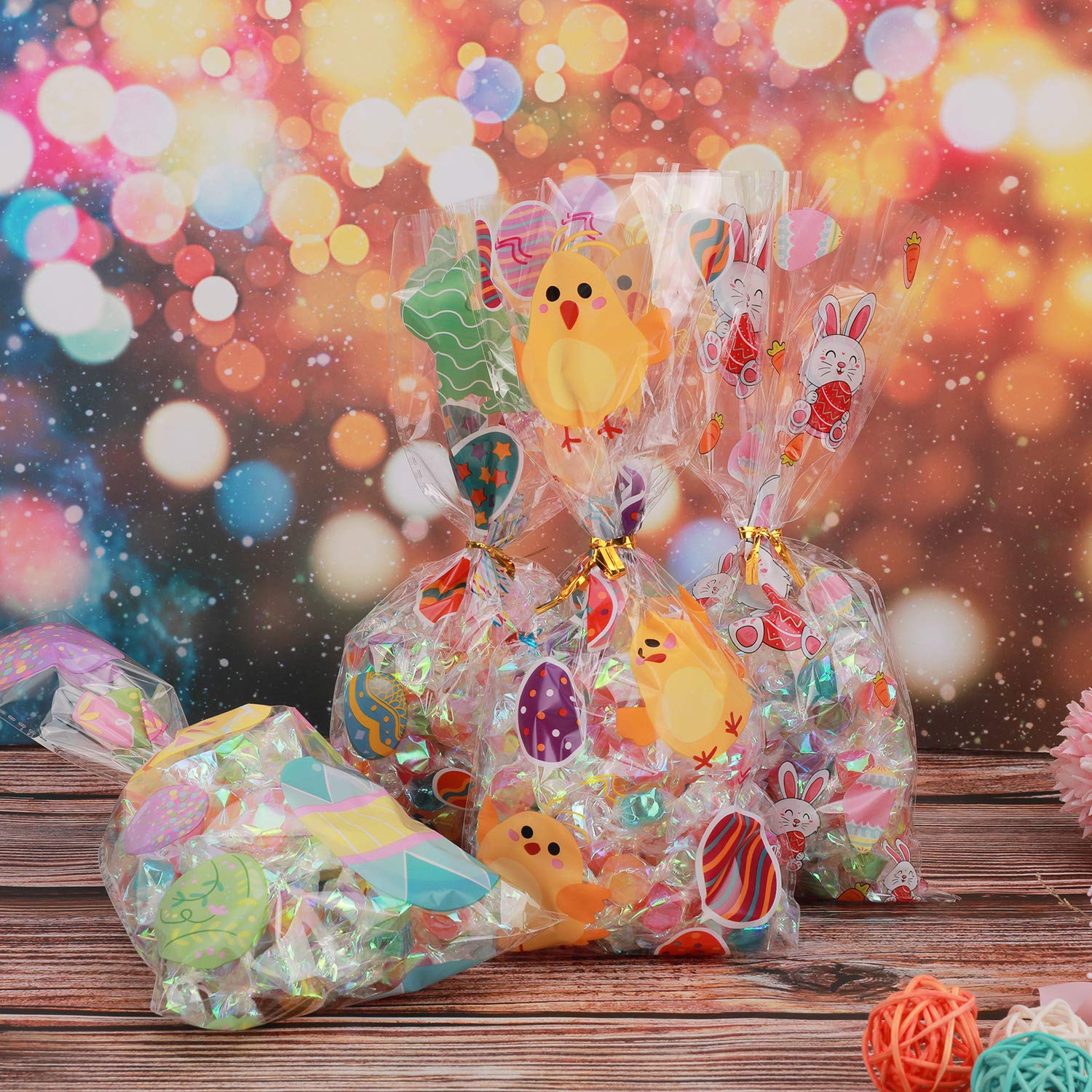 howaf-ostern-geschenkt-ten-200-st-ck-cellophan-hasen-k-ken image 5