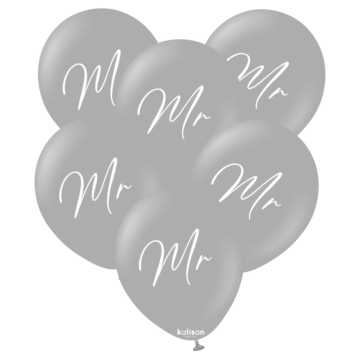 kalisan-wedding-mr-print-ballon-grau-12-25-st-ck image 1