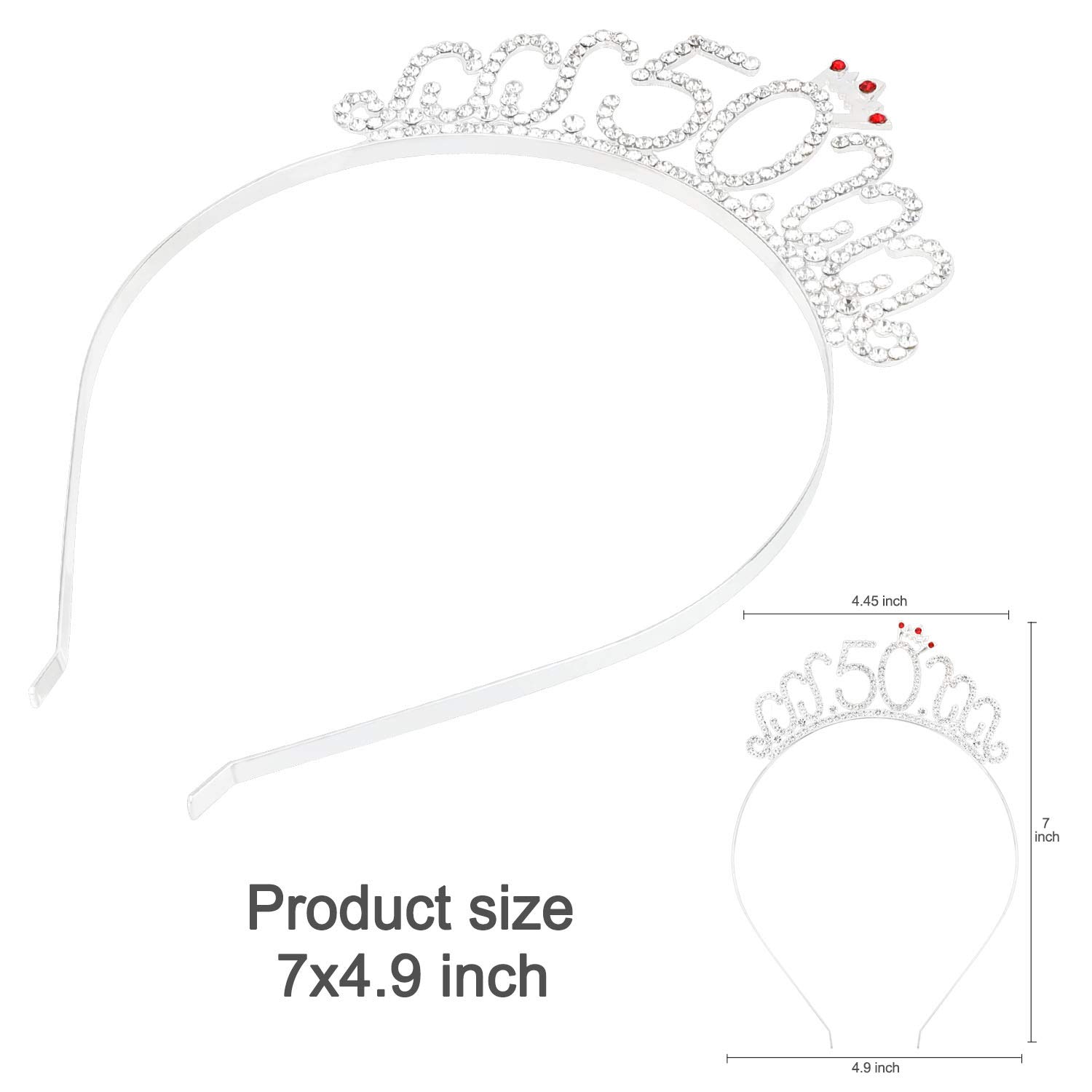howaf-50-fabulous-sch-rpe-und-tiara-rosegold-set image 2