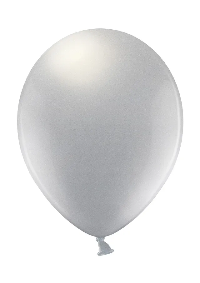 green-paw-glossy-balloons-luftballons-silber-50-st-ck-gl-nzend image 1