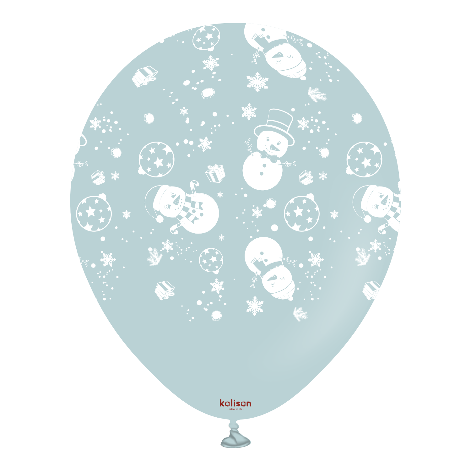 kalisan-new-year-christmas-snowman-luftballons-25-st-ck image 3
