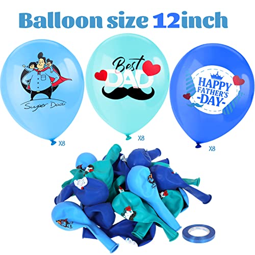 howaf-vatertag-luftballons-set-24-tlg-blau-latex image 5