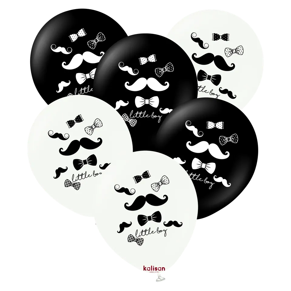 kalisan-birthday-theme-little-boy-luftballons-12-zoll-25-st-ck image 1