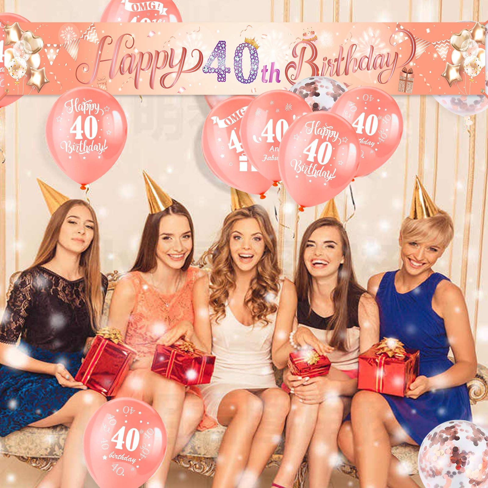 howaf-40-geburtstag-banner-frau-rosegold-stoff-274x37-cm image 5