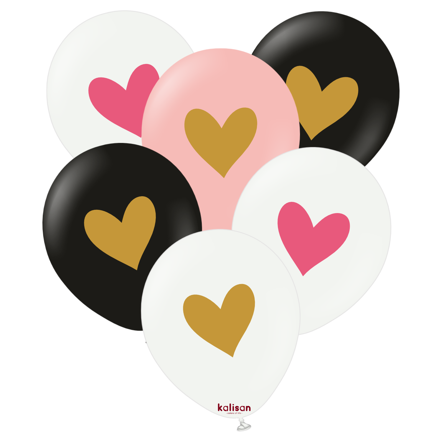 kalisan-valentine-s-hearts-ballons-12-zoll-25-st-ck-rosa image 1