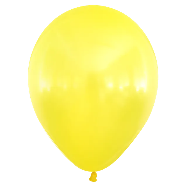 kalisan-crystal-yellow-luftballons-12-zoll-25-st-ck-transparent image 1