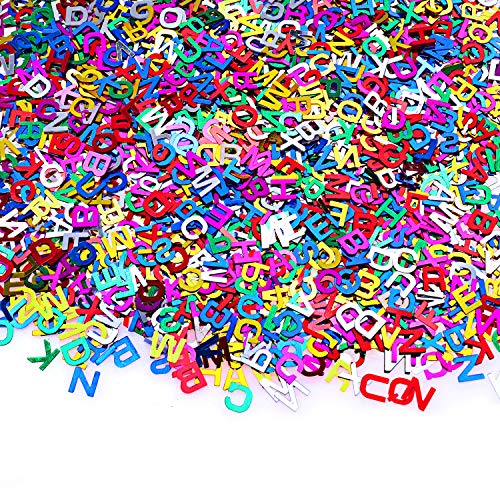 howaf-abc-buchstaben-konfetti-40g-tischdeko-einschulung-bunt image 7
