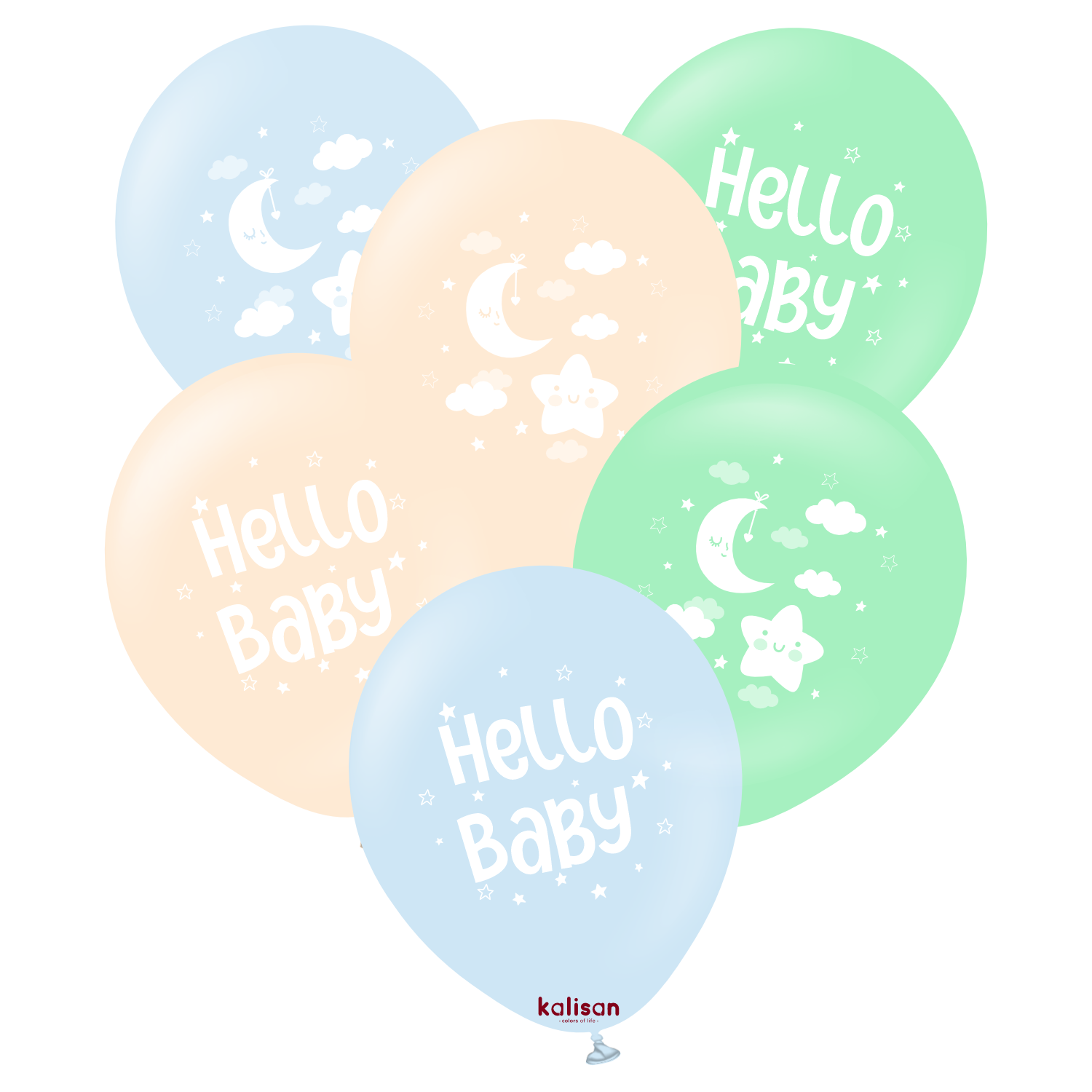 kalisan-baby-shower-hello-baby-boy-luftballons-12-zoll-25-st-ck image 1