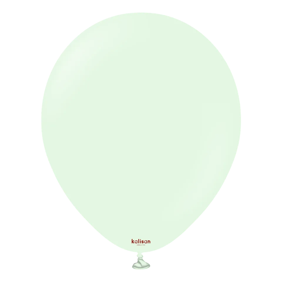 kalisan-macaron-pale-green-luftballons-12-zoll-pastellgr-n image 1