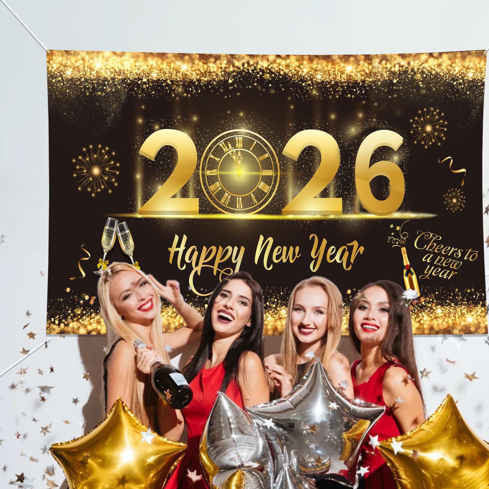 howaf-silvester-banner-2027-stoff-schwarz-gold-185x110-cm image 5
