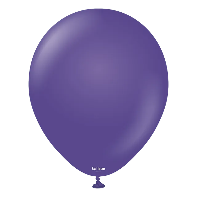 kalisan-standard-colors-luftballon-12-zoll-violet-lila-25er-latex image 1