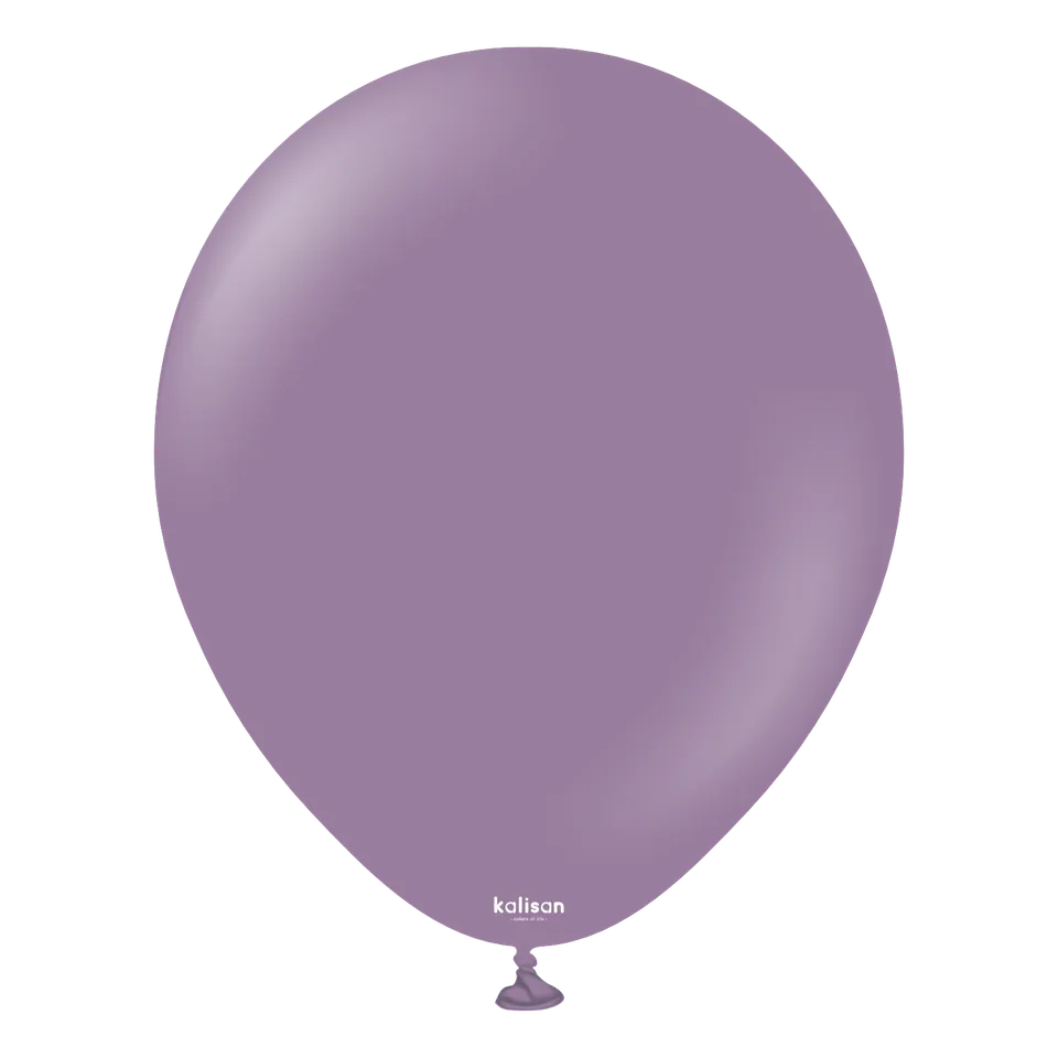 kalisan-retro-lavender-luftballons-25er-12-matt-lila image 1