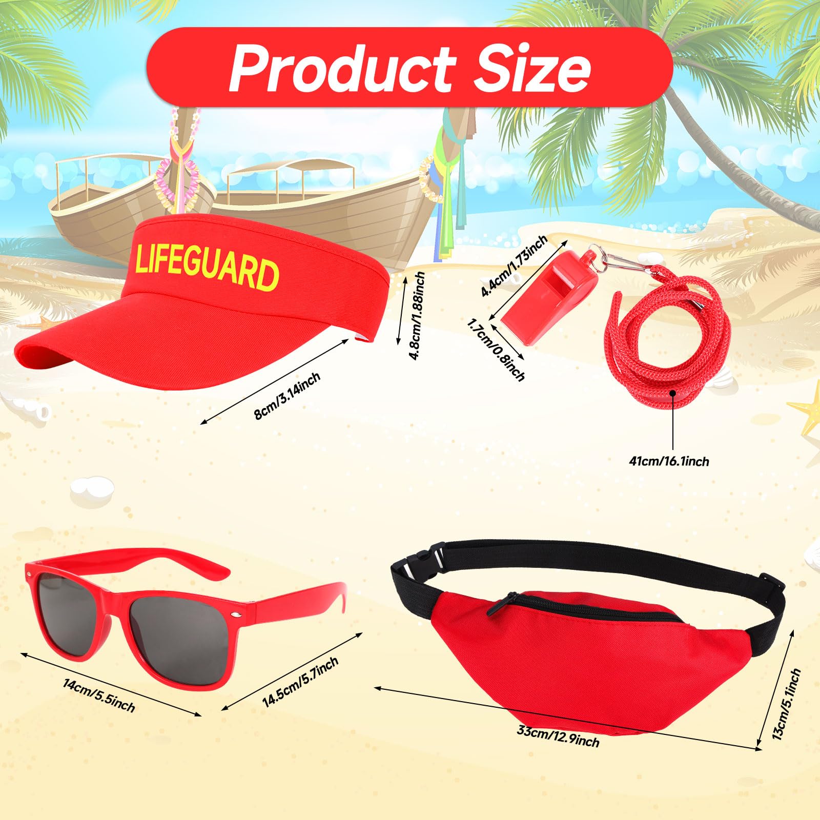 howaf-baywatch-kost-m-lifeguard-set-cap-brille-pfeife-tasche image 2