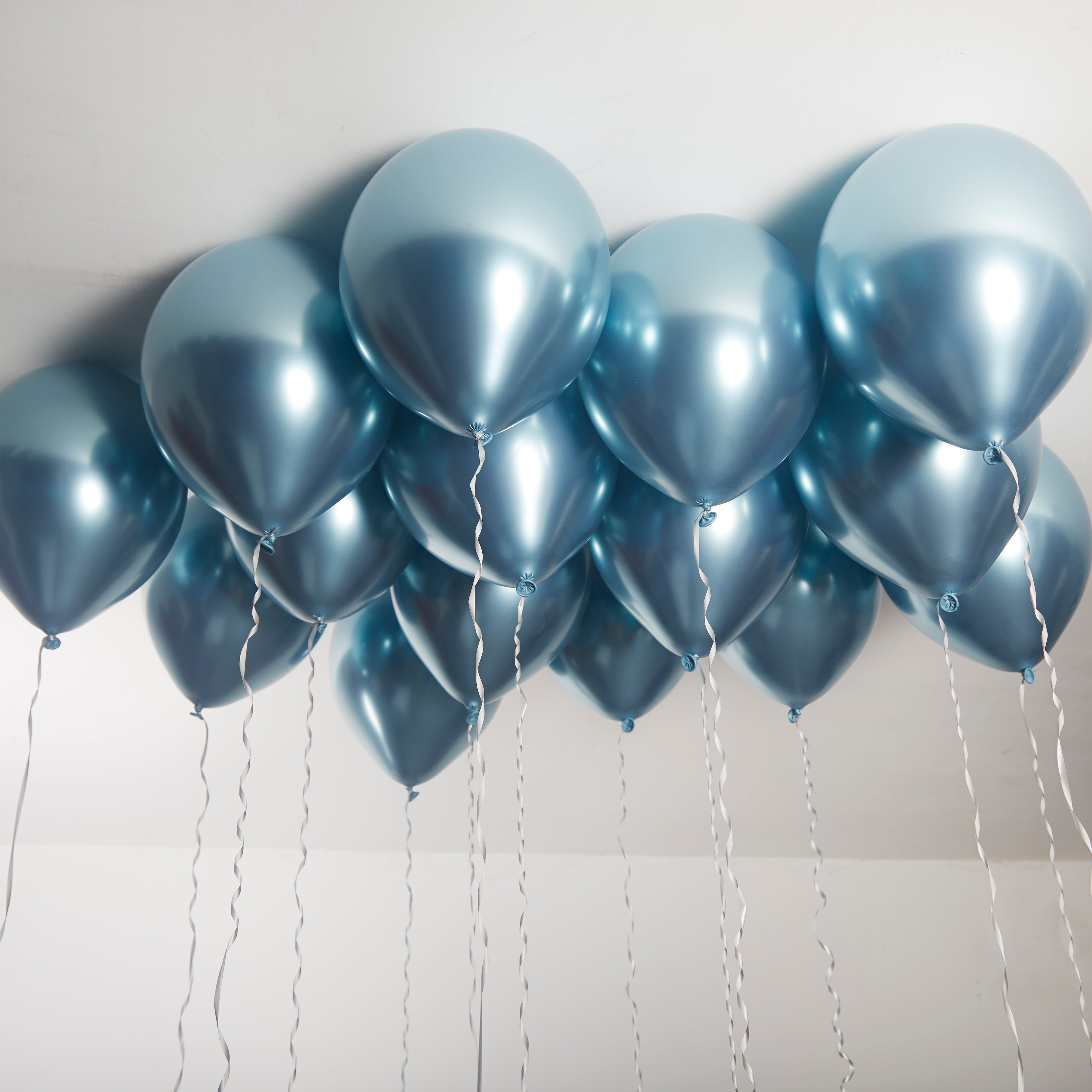 green-paw-glossy-balloons-luftballons-blau-50-st-ck-gl-nzend image 3