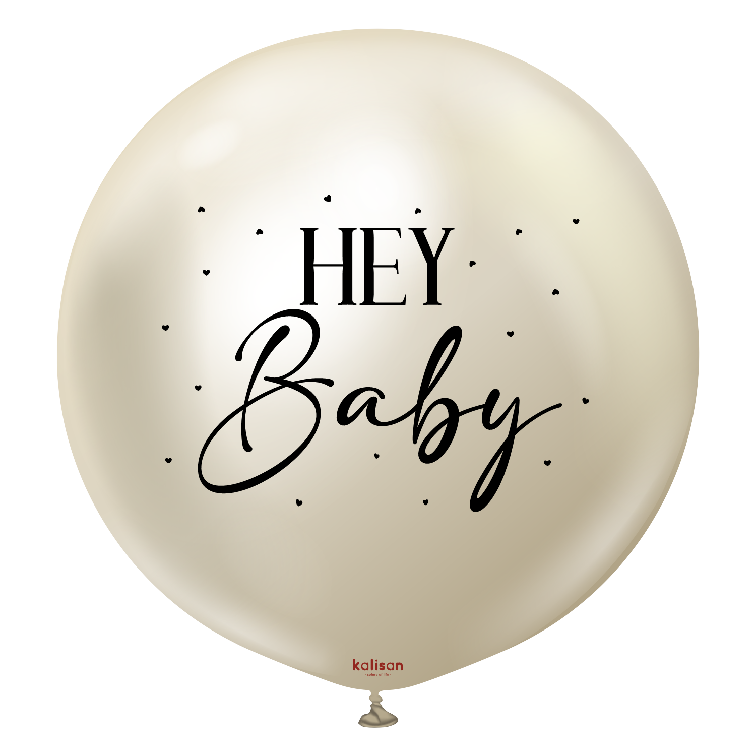kalisan-gender-reveal-hey-baby-luftballon-36-zoll-wei-gold image 1