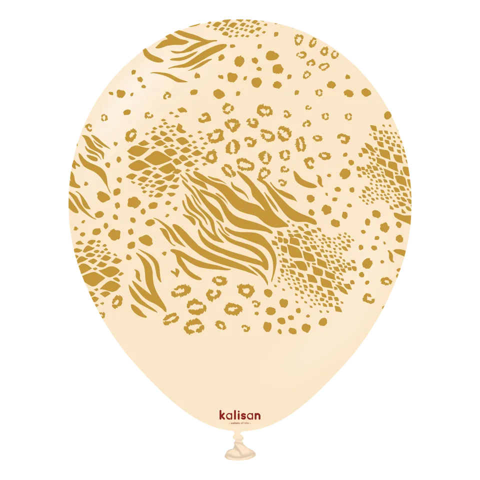 kalisan-safari-mutant-luftballon-12-zoll-blush-gold-25er-pack image 1