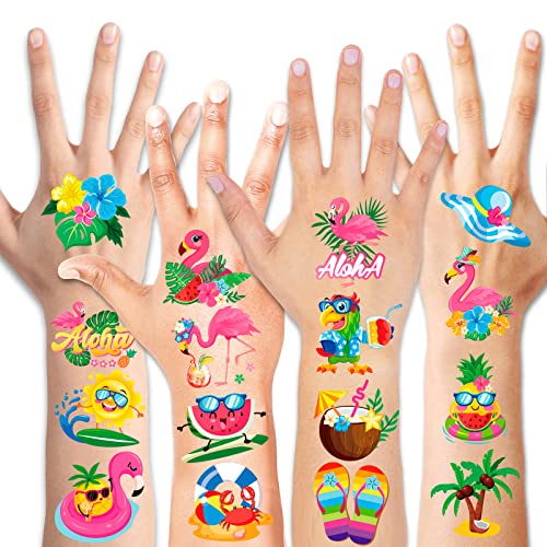howaf-flamingo-tempor-re-tattoos-kinder-96-st-ck-hawaii image 6