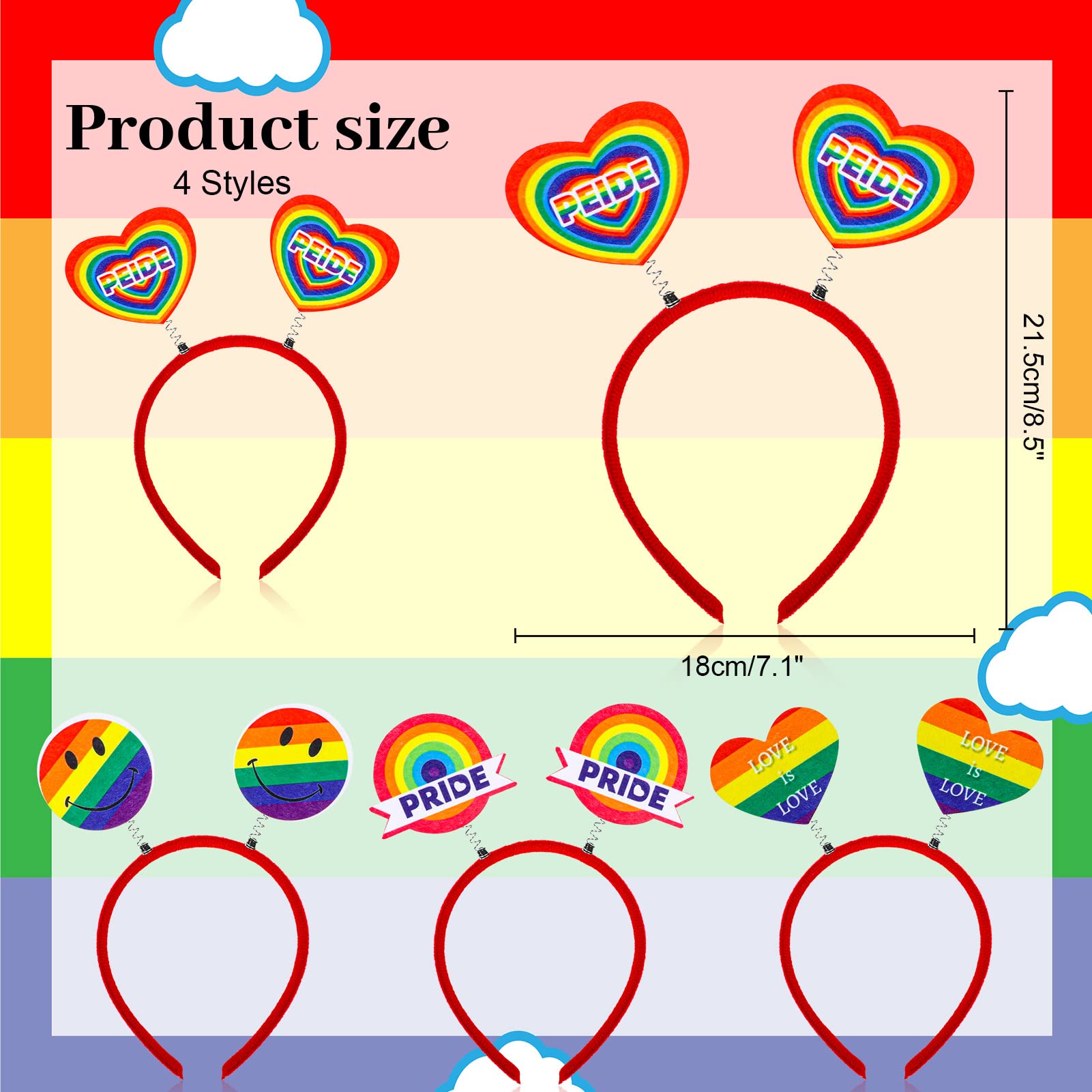 howaf-pride-stirnb-nder-regenbogen-4er-set-lgbtq image 2