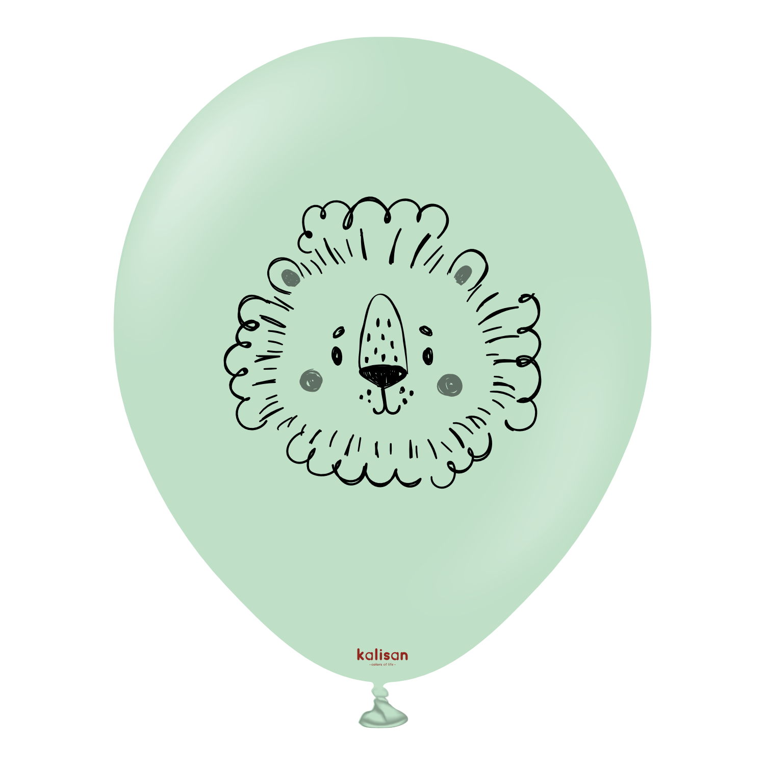 kalisan-animals-luftballon-animal-faces-12-zoll-6-st-ck-mix image 7