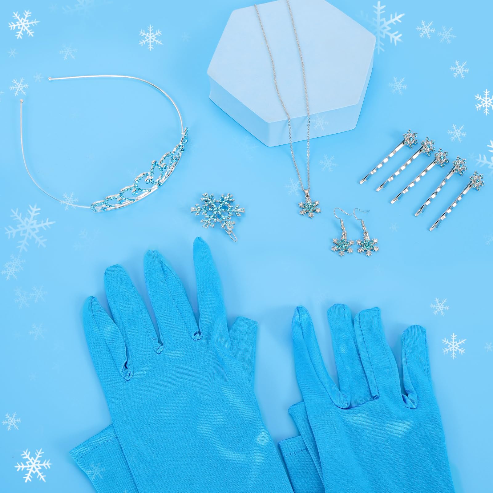 howaf-elsa-kost-m-damen-prinzessin-krone-handschuhe-schmuck-set image 4