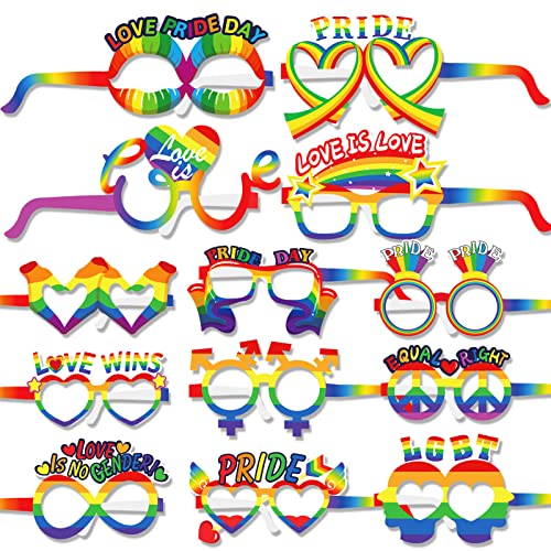 howaf-photo-booth-props-pride-partybrille-regenbogen-herz-26-st-ck image 8