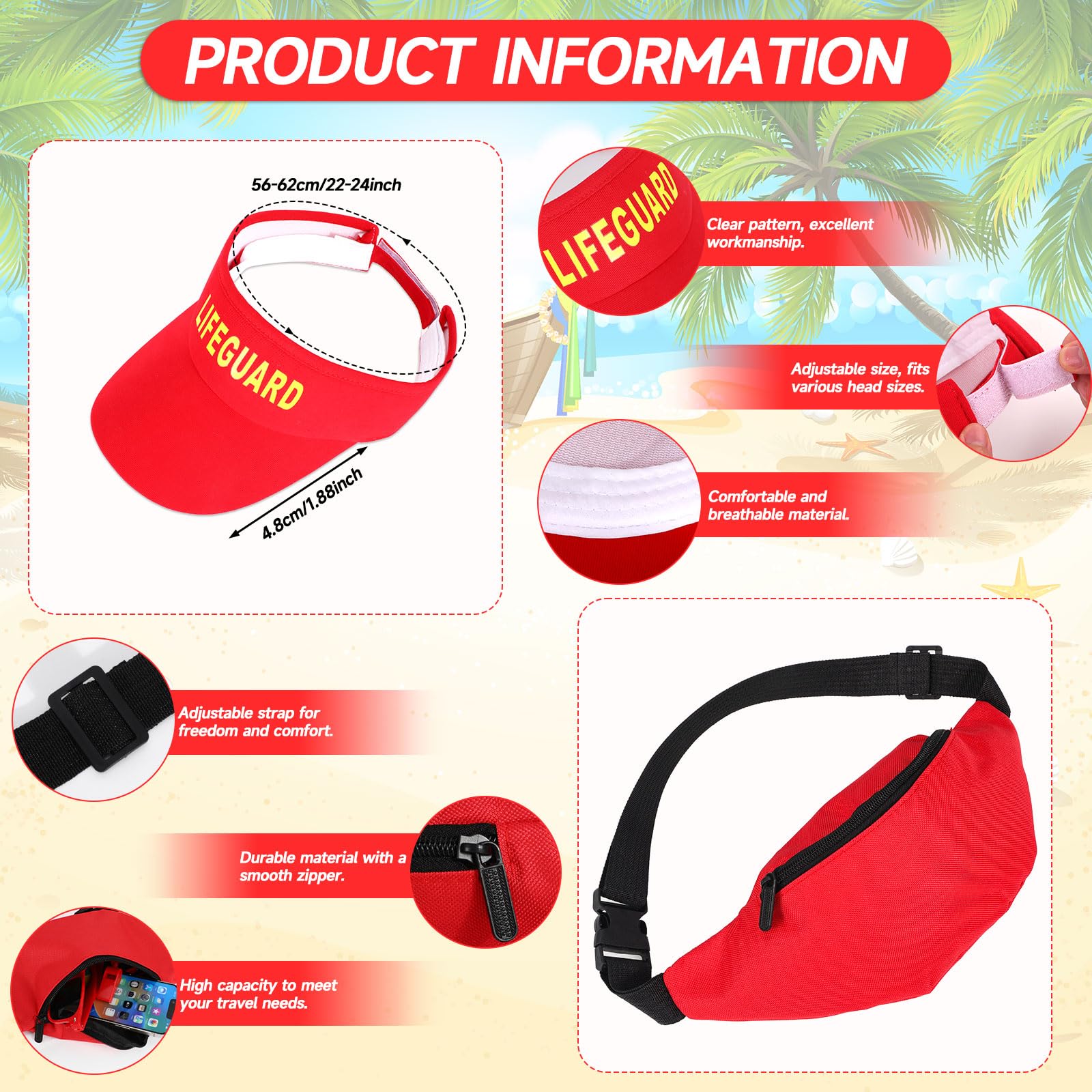 howaf-baywatch-kost-m-lifeguard-set-cap-brille-pfeife-tasche image 3