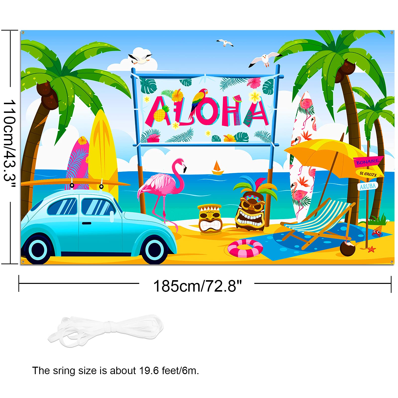howaf-aloha-banner-hawaii-party-deko-stoff-185x110cm image 2