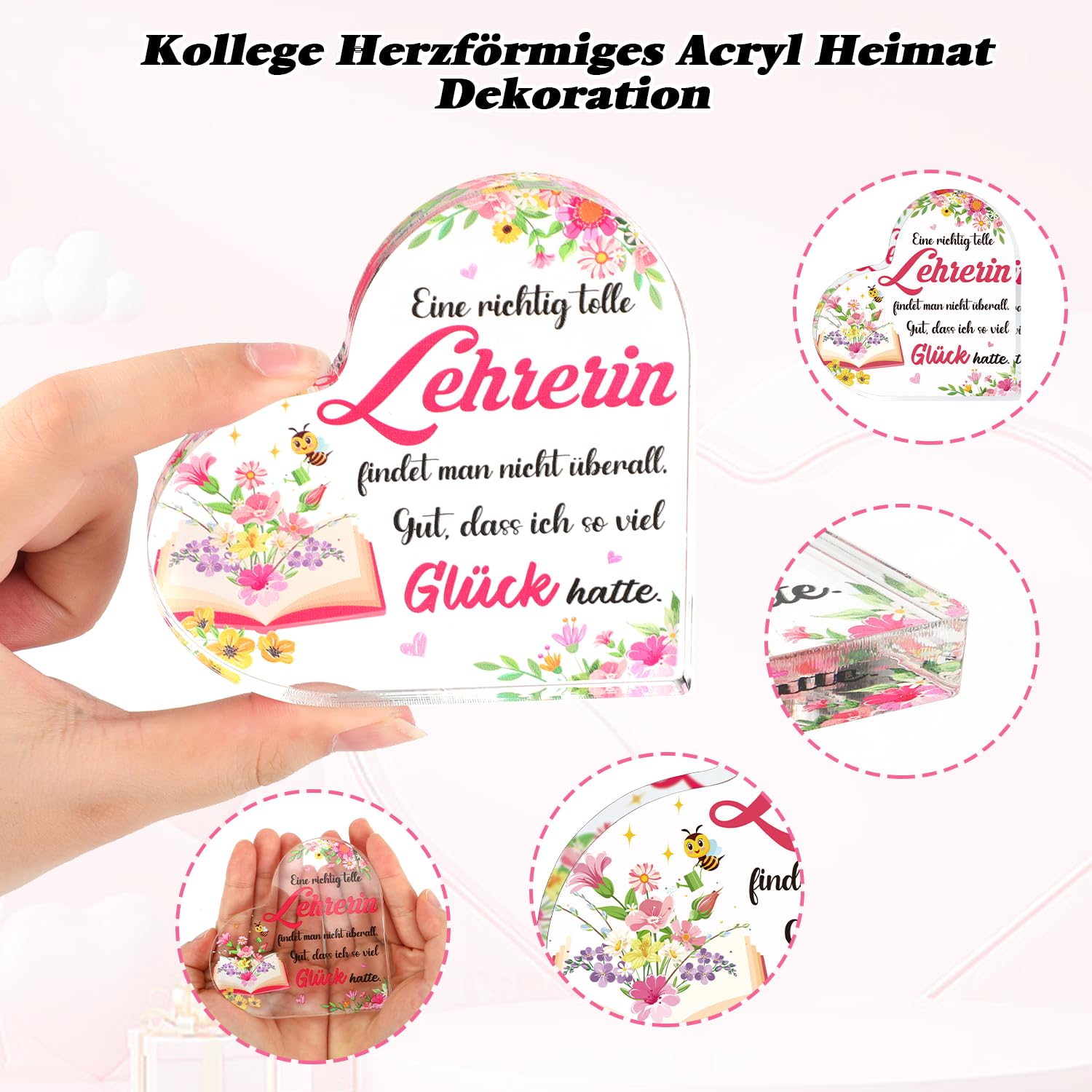 howaf-lehrerin-abschiedsgeschenk-set-herz-deko-3-teilig-gravur image 3