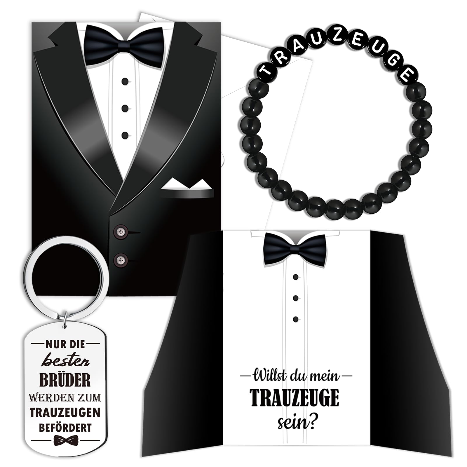 howaf-trauzeuge-fragen-set-geschenkset-3-teilig-mit-karte image 1