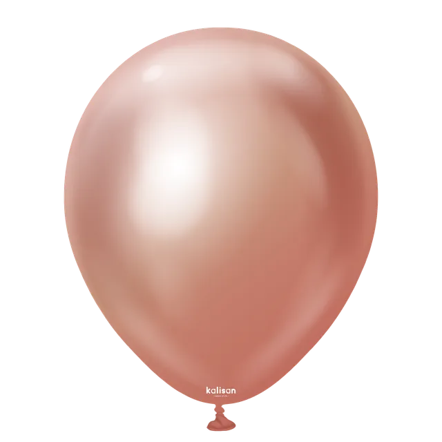 kalisan-mirror-rose-gold-luftballons-25-st-ck-12-zoll image 1