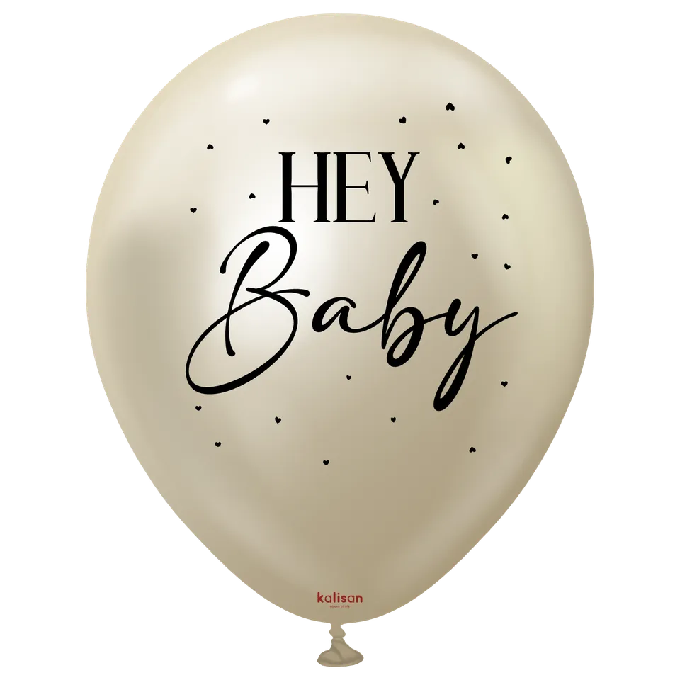 kalisan-gender-reveal-luftballon-18-zoll-hey-baby-2er-weiss-gold image 1